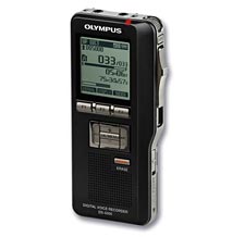 Olympus DS 5000, professionelles digitales Diktierger�t f�r Dragon Naturally Speaking 10 Spracherkennung. Mit Ladestation.