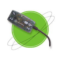 Andrea USB-Adapter f�r analoge Mikrofone f�r Dragon Spracherkennung